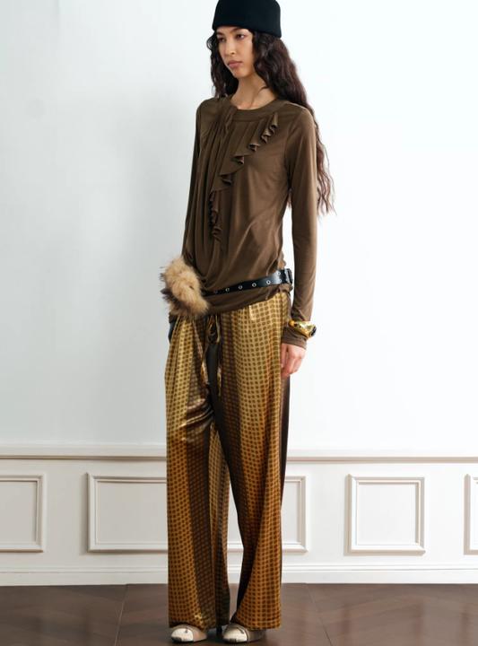 Urban Ease Drawstring Straight-Leg Pants